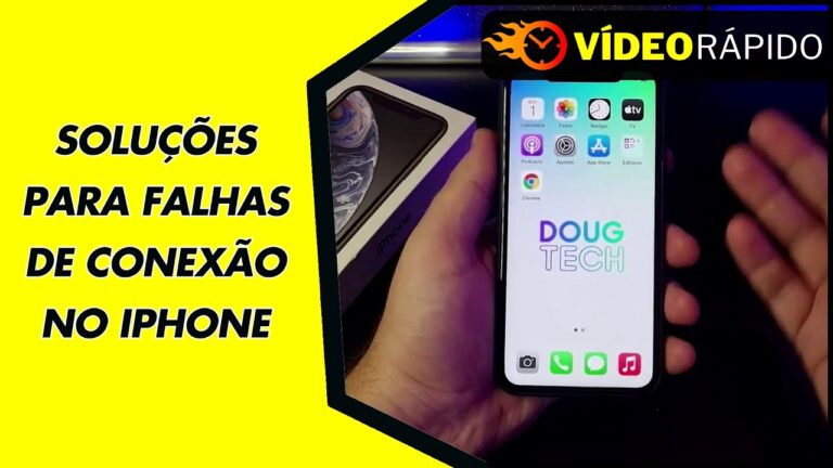 SOLUÇÕES PARA FALHAS DE CONEXÃO NO IPHONE