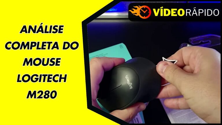 ANÁLISE COMPLETA DO MOUSE LOGITECH M280