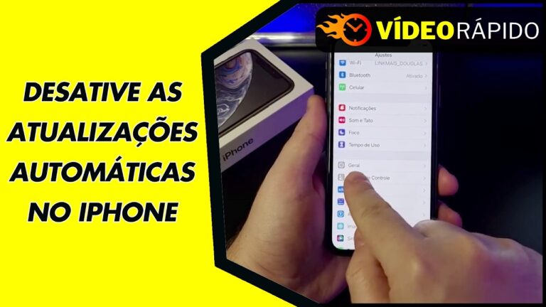 DESATIVE AS ATUALIZAÇÕES AUTOMÁTICAS NO IPHONE DESATIVE AS ATUALIZAÇÕES AUTOMÁTICAS NO IPHONE