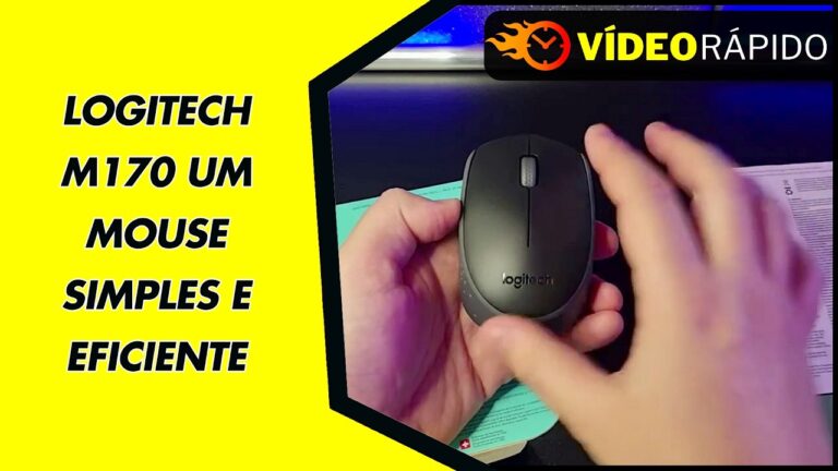 LOGITECH M170 UM MOUSE SIMPLES E EFICIENTE