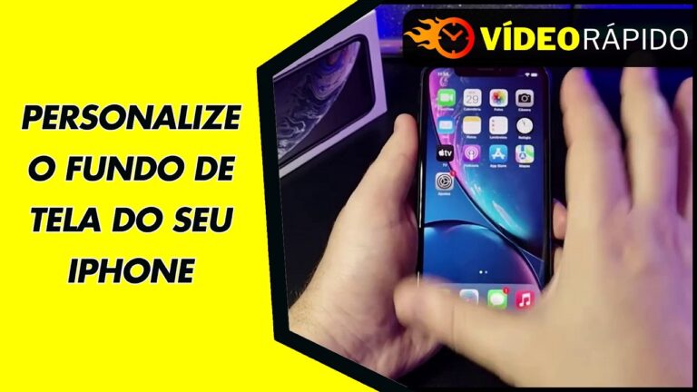 PERSONALIZE O FUNDO DE TELA DO SEU IPHONE