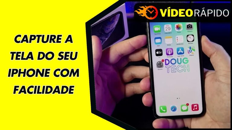 CAPTURE A TELA DO SEU IPHONE COM FACILIDADE