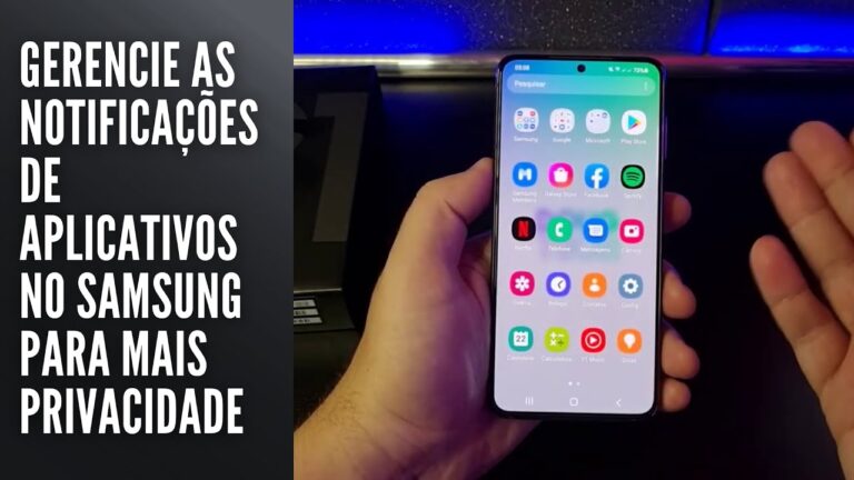Gerencie as notificações de aplicativos no Samsung para mais privacidade