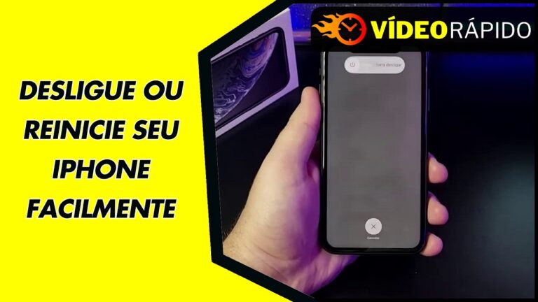 DESLIGUE OU REINICIE SEU IPHONE FACILMENTE