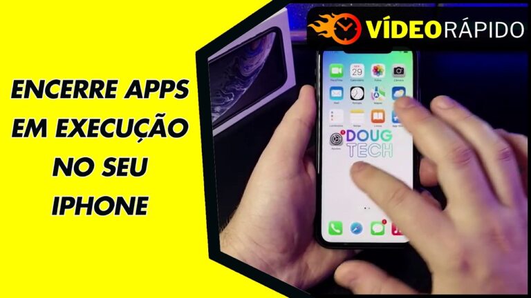 ENCERRE APPS EM EXECUÇÃO NO SEU IPHONE