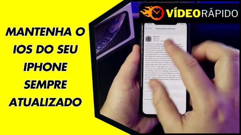 MANTENHA O IOS DO SEU IPHONE SEMPRE ATUALIZADO MANTENHA O IOS DO SEU IPHONE SEMPRE ATUALIZADO