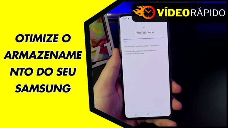 OTIMIZE O ARMAZENAMENTO DO SEU SAMSUNG