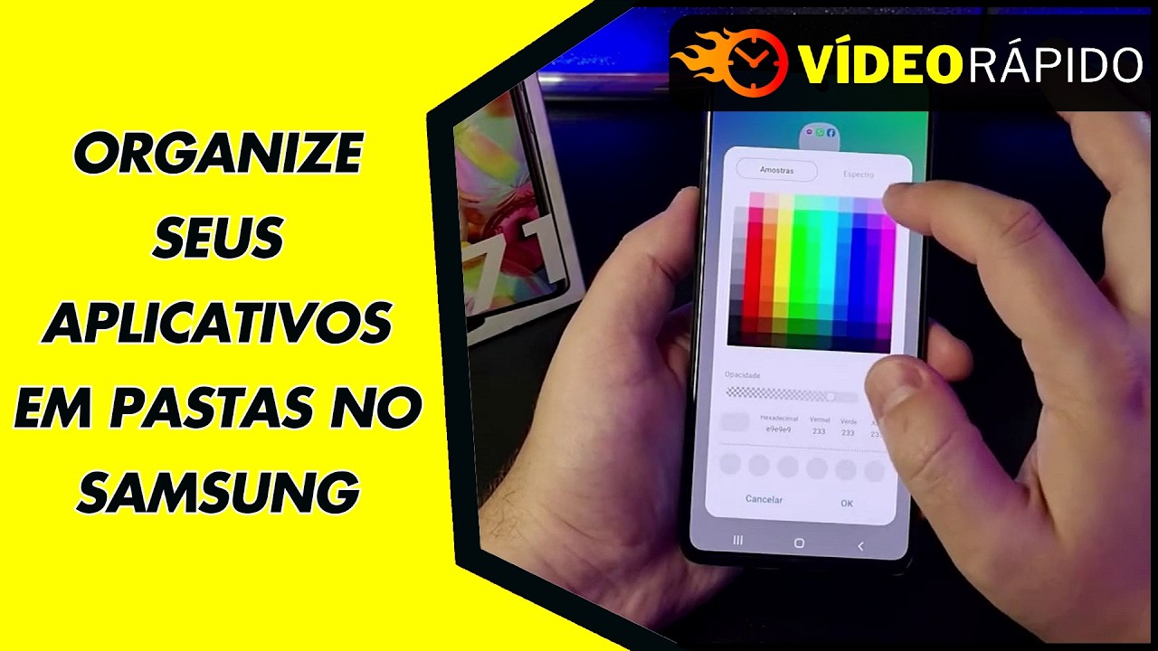 ORGANIZE SEUS APLICATIVOS EM PASTAS NO SAMSUNG ORGANIZE SEUS APLICATIVOS EM PASTAS NO SAMSUNG
