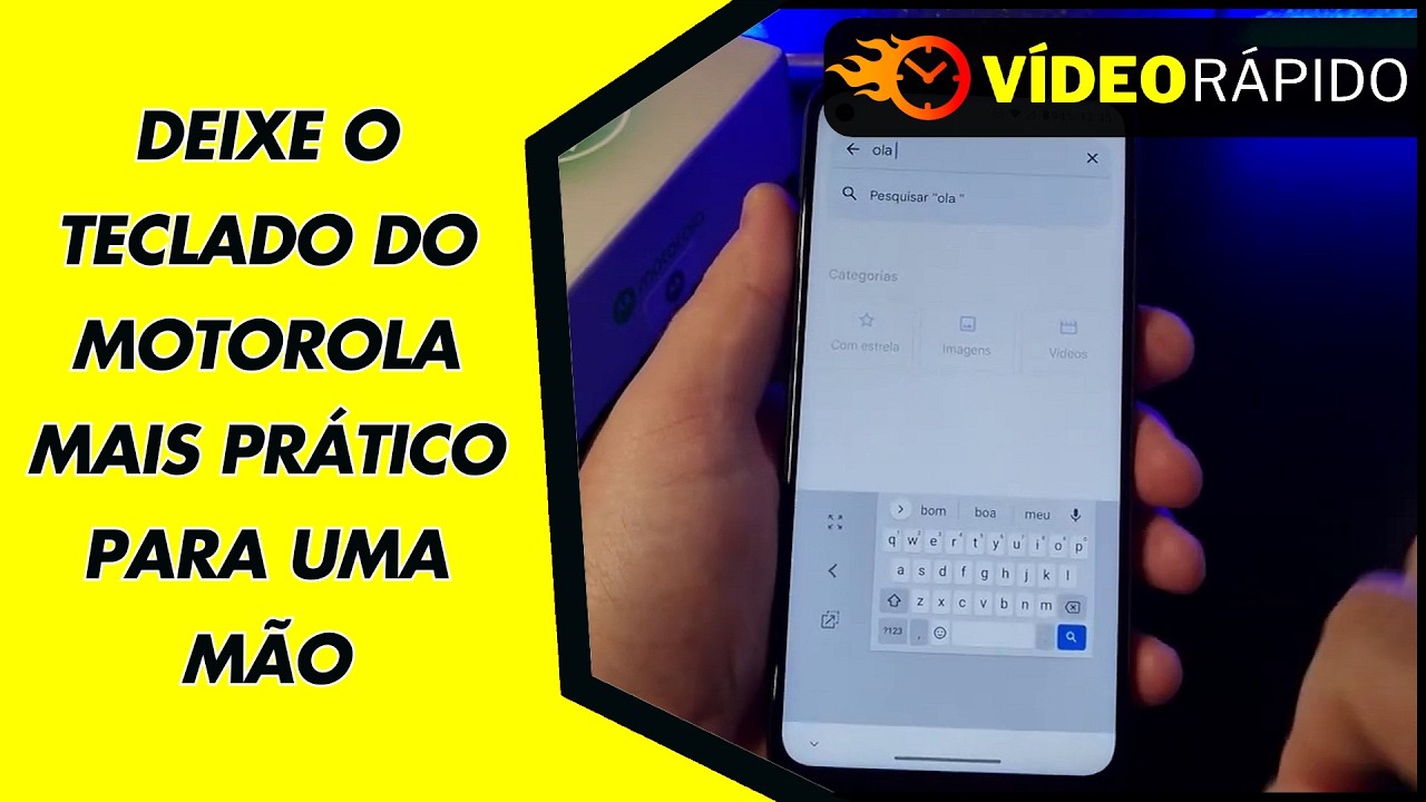DEIXE O TECLADO DO MOTOROLA MAIS PRÁTICO PARA UMA MÃO DEIXE O TECLADO DO MOTOROLA MAIS PRÁTICO PARA UMA MÃO