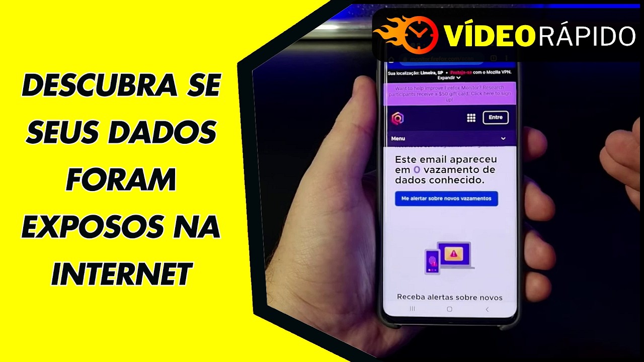 DESCUBRA SE SEUS DADOS FORAM EXPOSOS NA INTERNET DESCUBRA SE SEUS DADOS FORAM EXPOSOS NA INTERNET