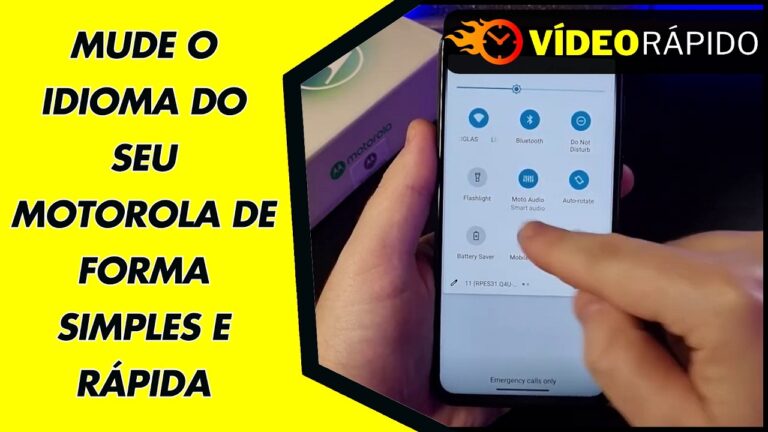 MUDE O IDIOMA DO SEU MOTOROLA DE FORMA SIMPLES E RÁPIDA