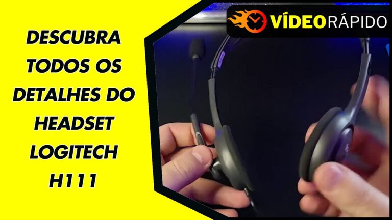 DESCUBRA TODOS OS DETALHES DO HEADSET LOGITECH H111 DESCUBRA TODOS OS DETALHES DO HEADSET LOGITECH H111