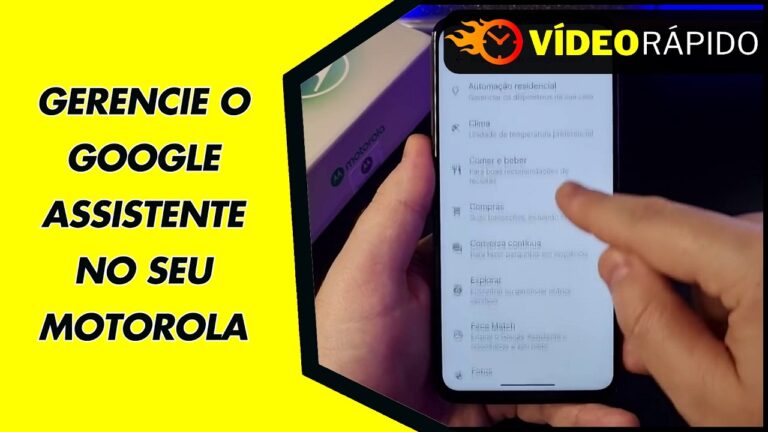 GERENCIE O GOOGLE ASSISTENTE NO SEU MOTOROLA