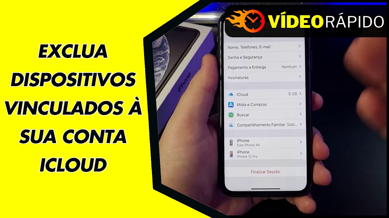 EXCLUA DISPOSITIVOS VINCULADOS À SUA CONTA ICLOUD EXCLUA DISPOSITIVOS VINCULADOS À SUA CONTA ICLOUD