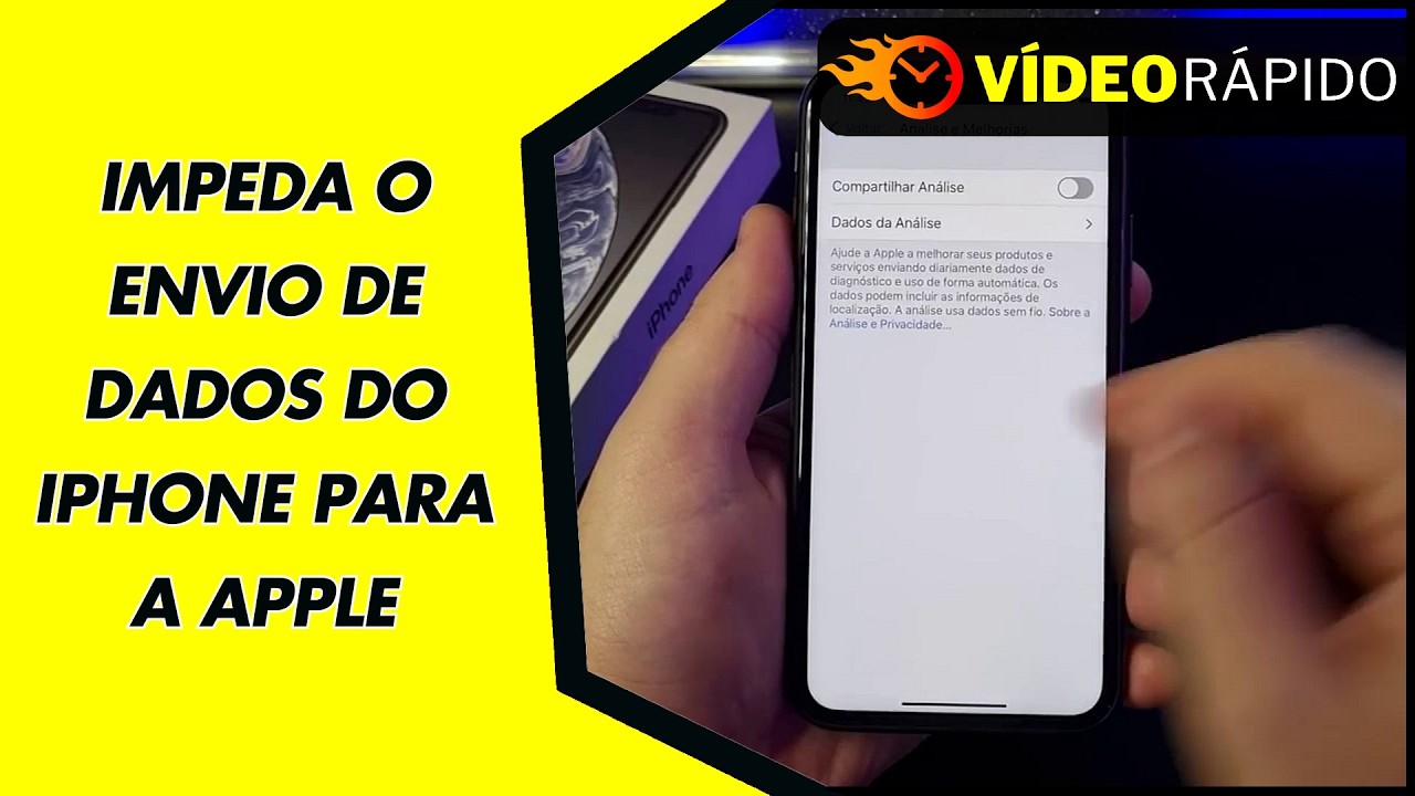 IMPEDA O ENVIO DE DADOS DO IPHONE PARA A APPLE