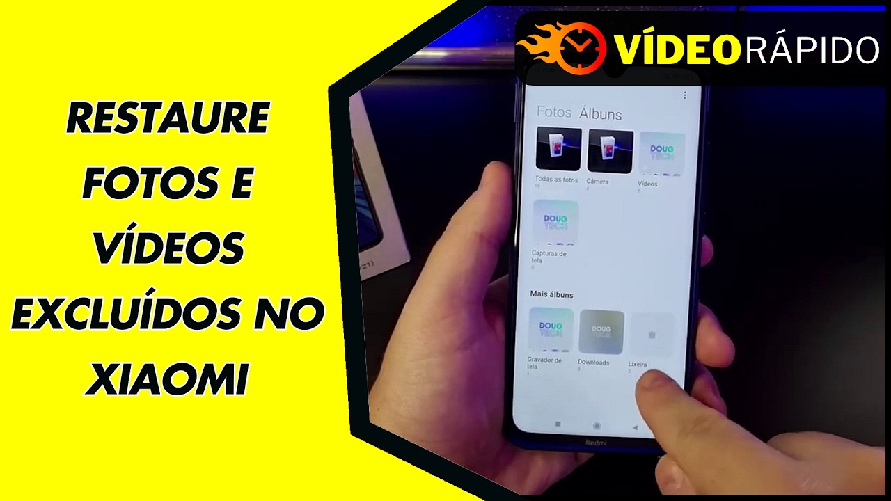 RESTAURE FOTOS E VÍDEOS EXCLUÍDOS NO XIAOMI