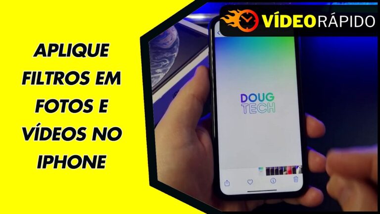 APLIQUE FILTROS EM FOTOS E VÍDEOS NO IPHONE