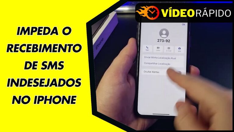 IMPEDA O RECEBIMENTO DE SMS INDESEJADOS NO IPHONE