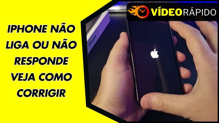 IPHONE NÃO LIGA OU NÃO RESPONDE VEJA COMO CORRIGIR