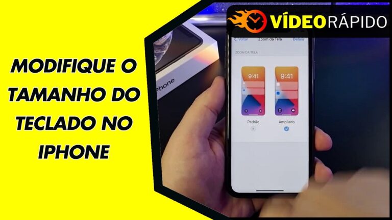 MODIFIQUE O TAMANHO DO TECLADO NO IPHONE