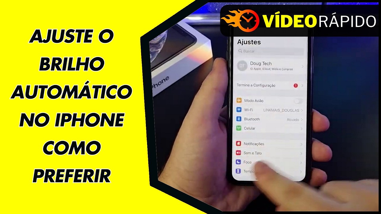 AJUSTE O BRILHO AUTOMÁTICO NO IPHONE COMO PREFERIR AJUSTE O BRILHO AUTOMÁTICO NO IPHONE COMO PREFERIR