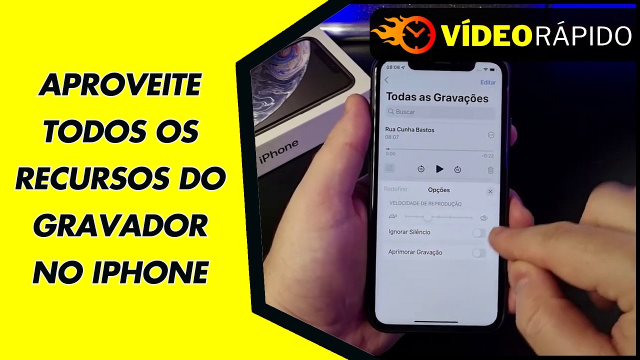 APROVEITE TODOS OS RECURSOS DO GRAVADOR NO IPHONE