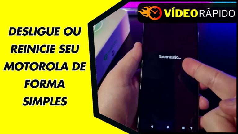 DESLIGUE OU REINICIE SEU MOTOROLA DE FORMA SIMPLES