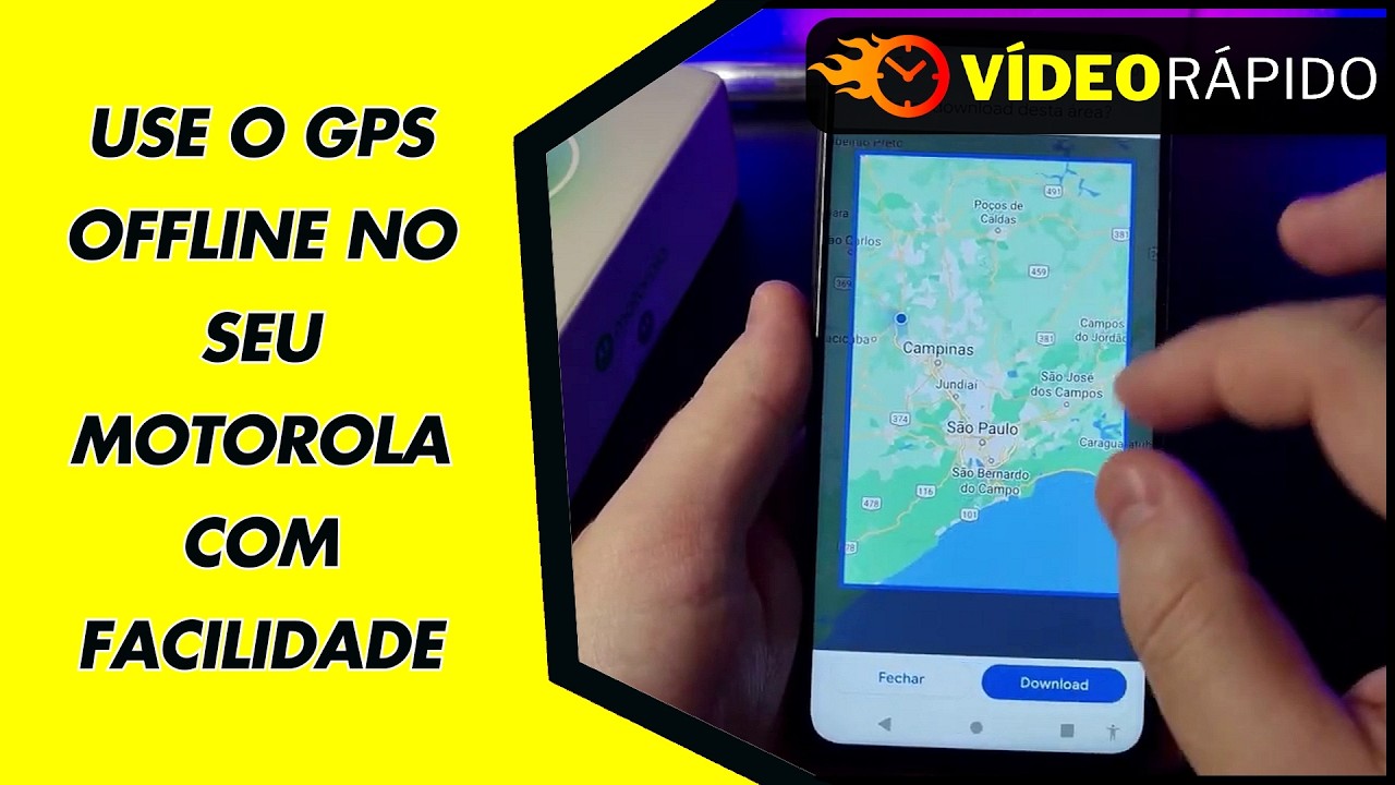 USE O GPS OFFLINE NO SEU MOTOROLA COM FACILIDADE