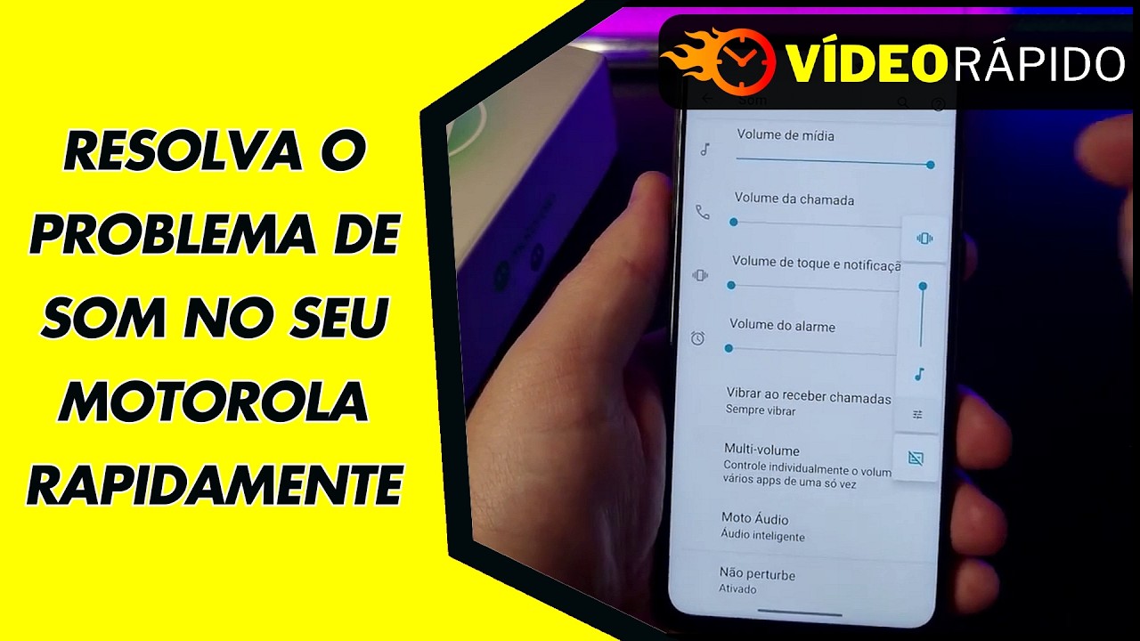 RESOLVA O PROBLEMA DE SOM NO SEU MOTOROLA RAPIDAMENTE