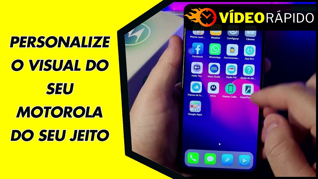 PERSONALIZE O VISUAL DO SEU MOTOROLA DO SEU JEITO PERSONALIZE O VISUAL DO SEU MOTOROLA DO SEU JEITO