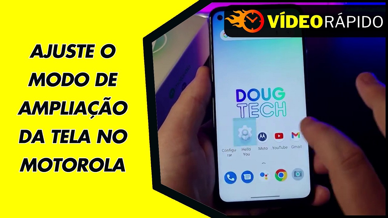 AJUSTE O MODO DE AMPLIAÇÃO DA TELA NO MOTOROLA AJUSTE O MODO DE AMPLIAÇÃO DA TELA NO MOTOROLA