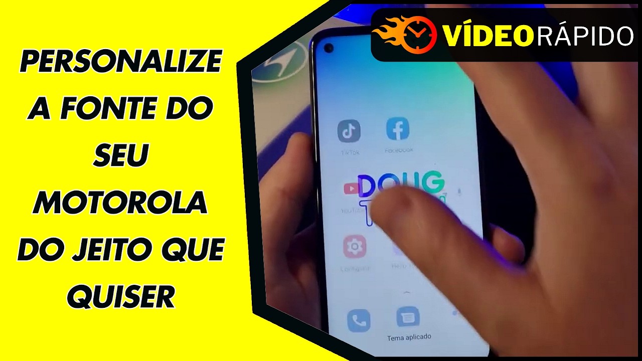 PERSONALIZE A FONTE DO SEU MOTOROLA DO JEITO QUE QUISER PERSONALIZE A FONTE DO SEU MOTOROLA DO JEITO QUE QUISER