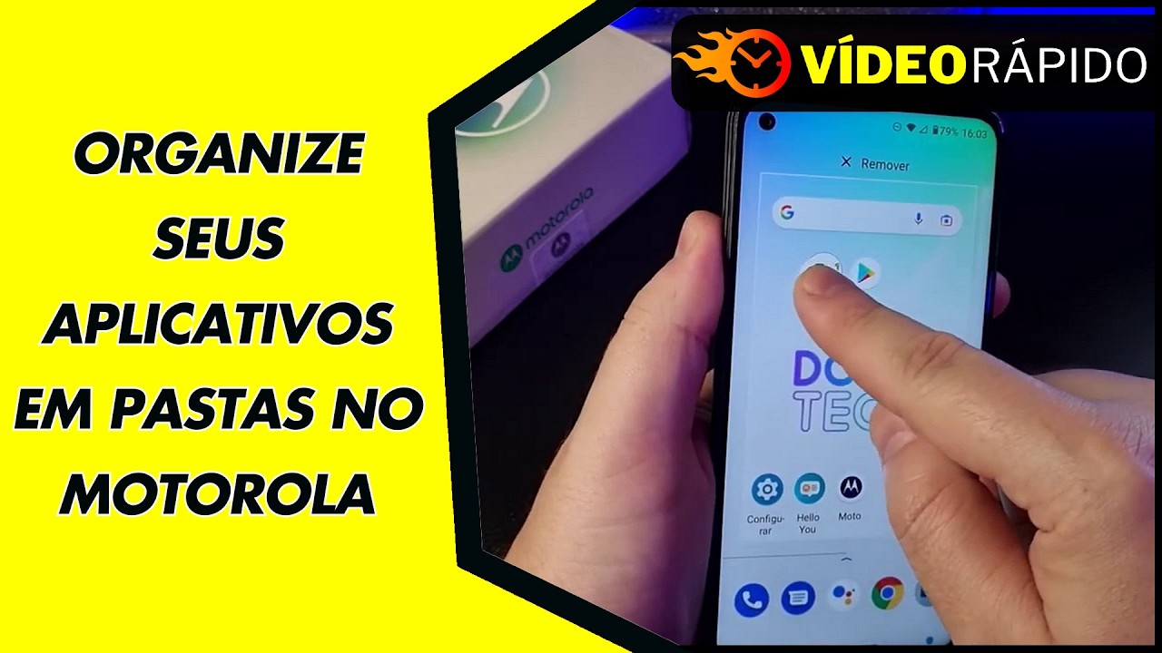 ORGANIZE SEUS APLICATIVOS EM PASTAS NO MOTOROLA