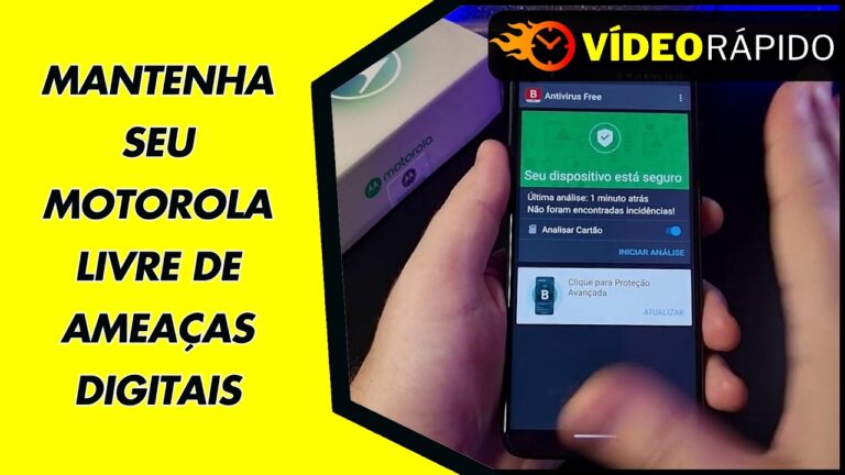 MANTENHA SEU MOTOROLA LIVRE DE AMEAÇAS DIGITAIS