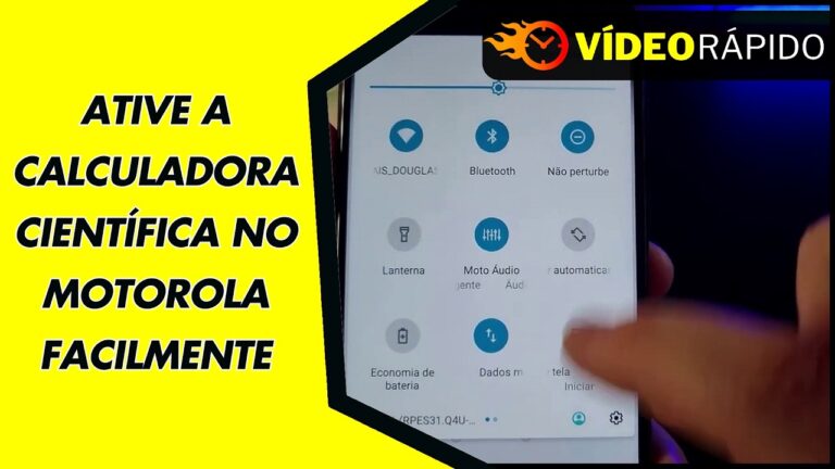 ATIVE A CALCULADORA CIENTÍFICA NO MOTOROLA FACILMENTE