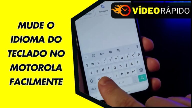 MUDE O IDIOMA DO TECLADO NO MOTOROLA FACILMENTE