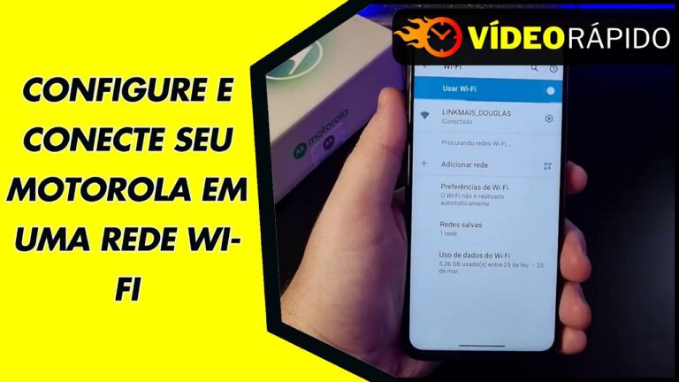 CONFIGURE E CONECTE SEU MOTOROLA EM UMA REDE WI FI