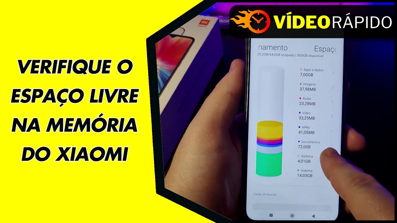 VERIFIQUE O ESPAÇO LIVRE NA MEMÓRIA DO XIAOMI VERIFIQUE O ESPAÇO LIVRE NA MEMÓRIA DO XIAOMI