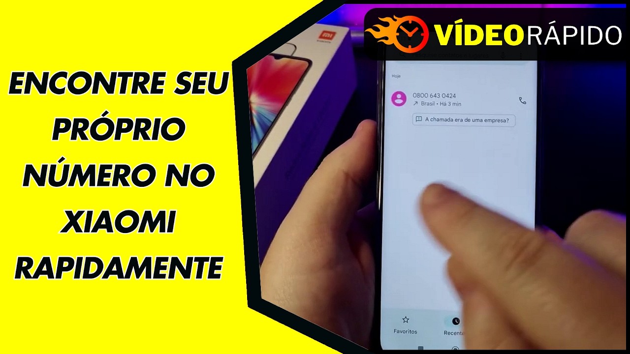 ENCONTRE SEU PRÓPRIO NÚMERO NO XIAOMI RAPIDAMENTE