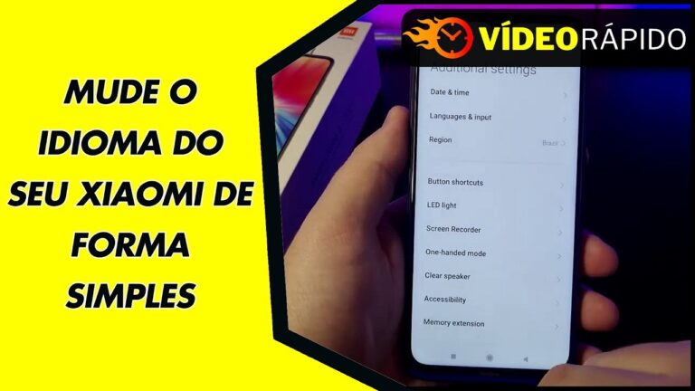 MUDE O IDIOMA DO SEU XIAOMI DE FORMA SIMPLES