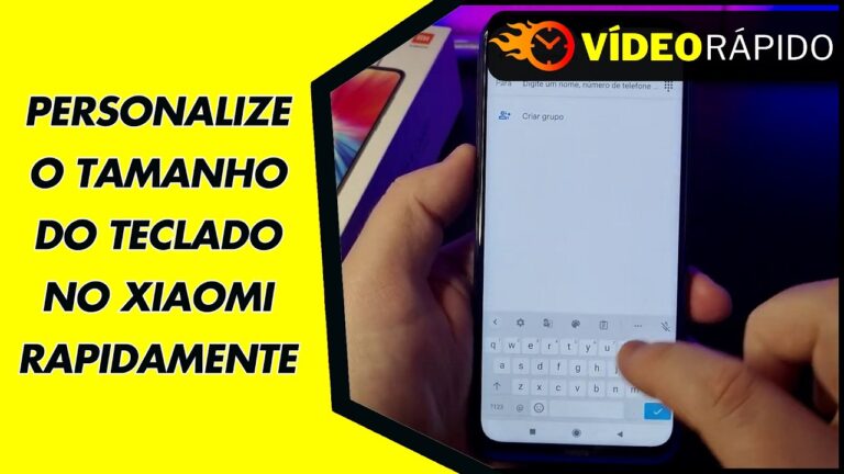 PERSONALIZE O TAMANHO DO TECLADO NO XIAOMI RAPIDAMENTE