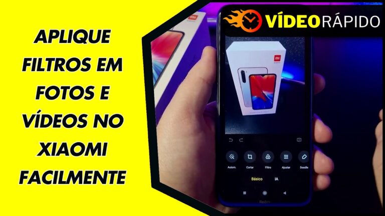 APLIQUE FILTROS EM FOTOS E VÍDEOS NO XIAOMI FACILMENTE