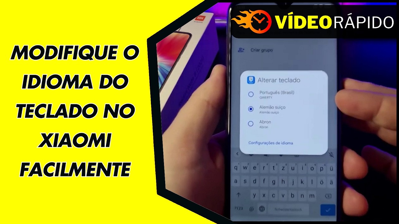 MODIFIQUE O IDIOMA DO TECLADO NO XIAOMI FACILMENTE