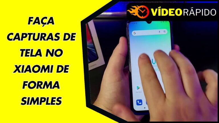 FAÇA CAPTURAS DE TELA NO XIAOMI DE FORMA SIMPLES