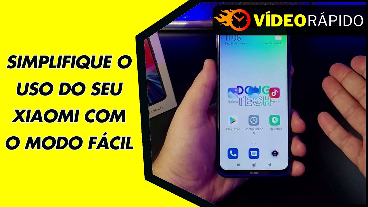 SIMPLIFIQUE O USO DO SEU XIAOMI COM O MODO FÁCIL