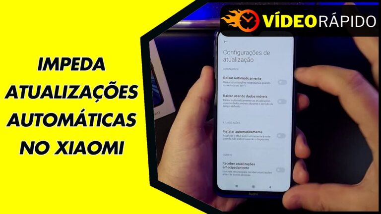 IMPEDA ATUALIZAÇÕES AUTOMÁTICAS NO XIAOMI IMPEDA ATUALIZAÇÕES AUTOMÁTICAS NO XIAOMI