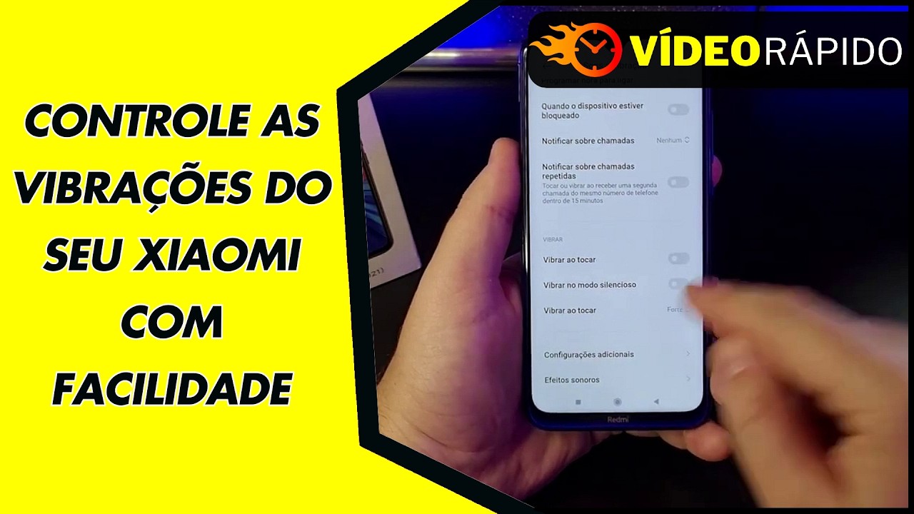 CONTROLE AS VIBRAÇÕES DO SEU XIAOMI COM FACILIDADE