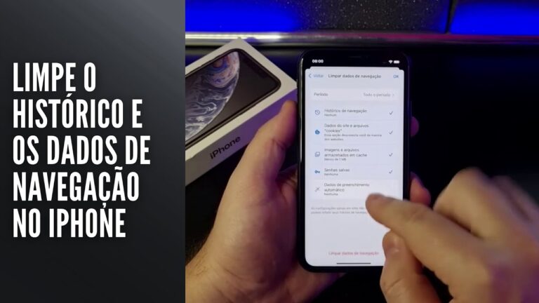 Limpe o histórico e os dados de navegação no iPhone