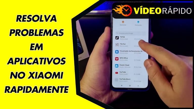 RESOLVA PROBLEMAS EM APLICATIVOS NO XIAOMI RAPIDAMENTE