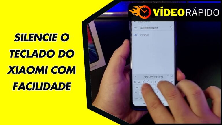 SILENCIE O TECLADO DO XIAOMI COM FACILIDADE
